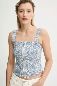 Блузка скульптурный бюстье Levi'S, синий