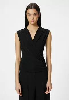 Блузка Sleeveless Draped Koton, черная