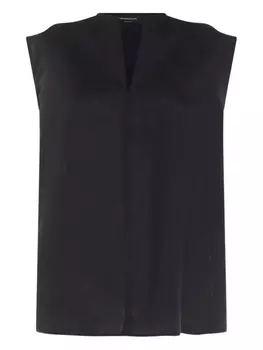 Блузка со складками Fabiana Filippi, синий