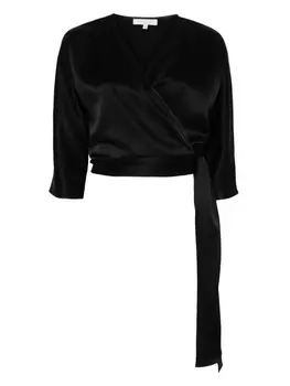 Блузка со стразами Antonelli, черный