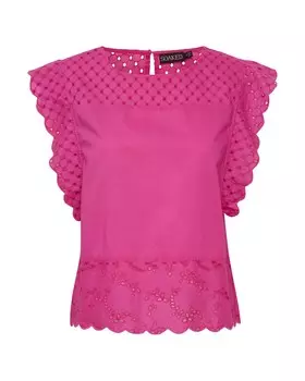 Блузка Soaked In Luxury Canja, фуксия