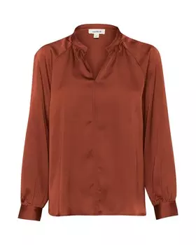 Блузка SOAKED IN LUXURY Ioana, цвет Auburn