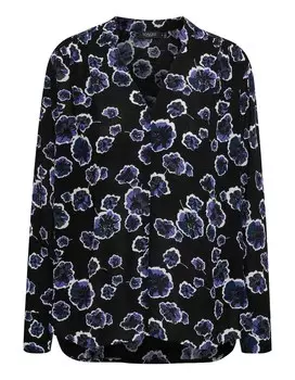 Блузка Soaked In Luxury Zaya, черный