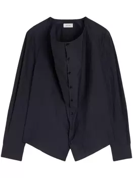 Блузка Soft Collar LEMAIRE, черный