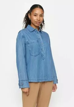 Блузка Soft Rebels, синяя