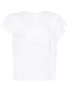 Блузка Sorani с английской вышивкой MARANT TOILE, белый