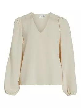 Блузка средней поддержки Vila SURASHIL, бежевый