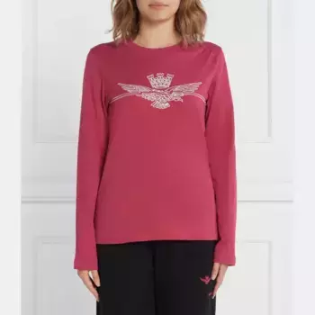 Блузка стандартного кроя Aeronautica Militare, розовый