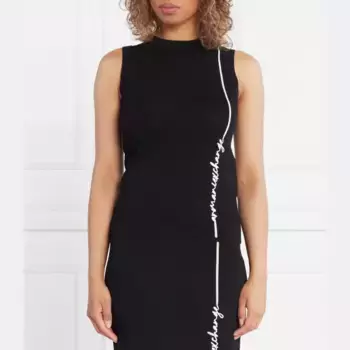 Блузка стандартного кроя Armani Exchange, черный