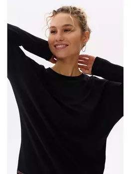 Блузка стандартного кроя Blue Shadow, черный