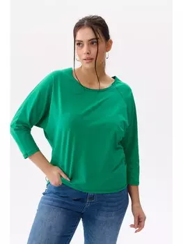 Блузка стандартного кроя Blue Shadow, зеленый