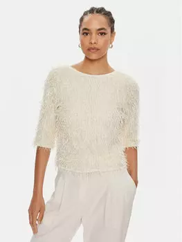 Блузка стандартного кроя Bruuns Bazaar, экрю