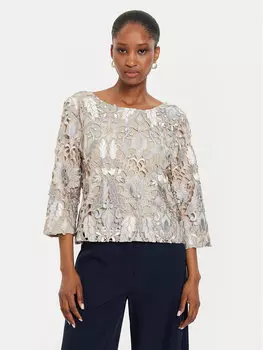 Блузка стандартного кроя Bruuns Bazaar, бежевый