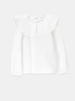 Блузка стандартного кроя Coccodrillo, белый