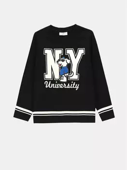 Блузка стандартного кроя Coccodrillo, черный