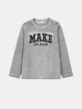 Блузка стандартного кроя Coccodrillo, серый