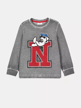 Блузка стандартного кроя Coccodrillo, серый