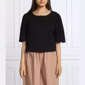 Блузка стандартного кроя Dkny, черный