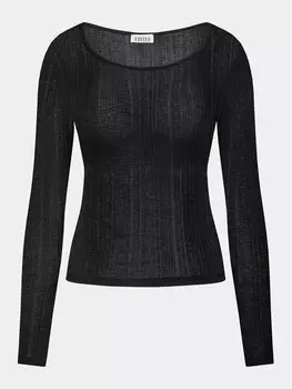 Блузка стандартного кроя Edited, черный