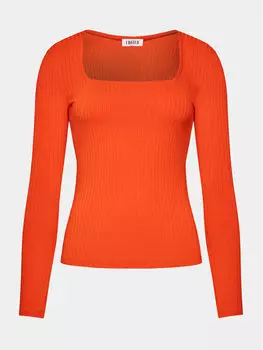 Блузка стандартного кроя Edited, оранжевый