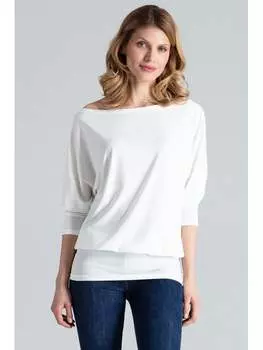 Блузка стандартного кроя Figlfigl, экрю