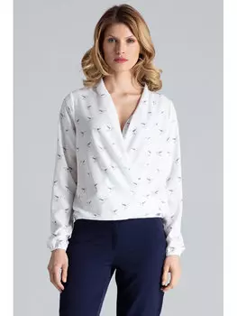 Блузка стандартного кроя Figlfigl, экрю