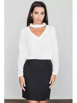 Блузка стандартного кроя Figlfigl, экрю