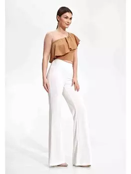 Блузка стандартного кроя Figlfigl, бежевый