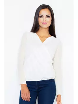 Блузка стандартного кроя Figlfigl, бежевый