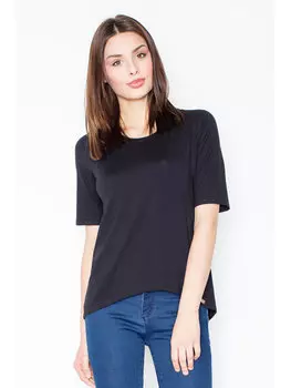 Блузка стандартного кроя Figlfigl, черный