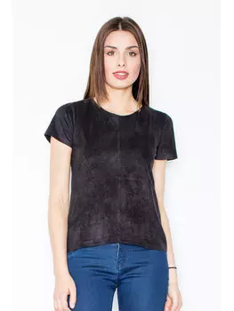 Блузка стандартного кроя Figlfigl, черный