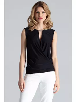 Блузка стандартного кроя Figlfigl, черный