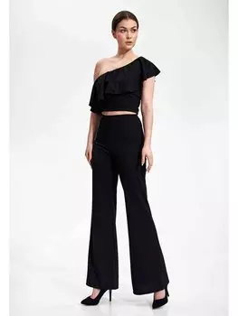 Блузка стандартного кроя Figlfigl, черный