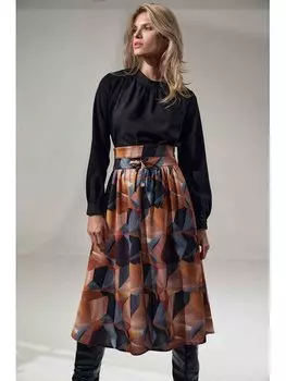 Блузка стандартного кроя Figlfigl, черный