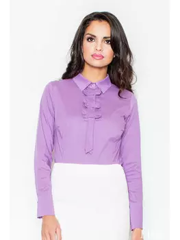 Блузка стандартного кроя Figlfigl, фиолетовый