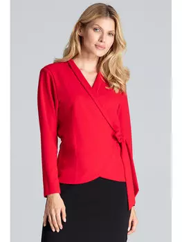 Блузка стандартного кроя Figlfigl, красный