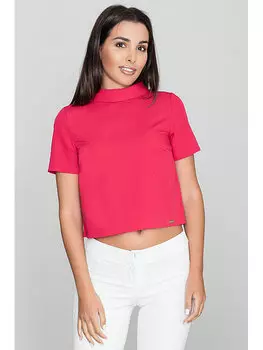 Блузка стандартного кроя Figlfigl, красный