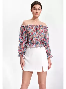 Блузка стандартного кроя Figlfigl, мультиколор