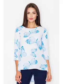 Блузка стандартного кроя Figlfigl, мультиколор