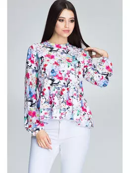Блузка стандартного кроя Figlfigl, мультиколор