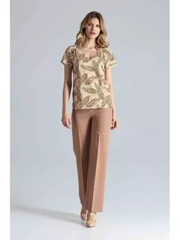 Блузка стандартного кроя Figlfigl, мультиколор