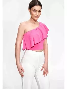 Блузка стандартного кроя Figlfigl, розовый