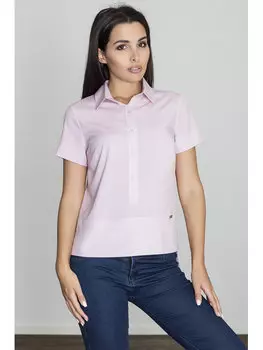 Блузка стандартного кроя Figlfigl, розовый