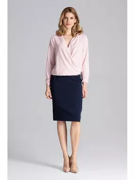 Блузка стандартного кроя Figlfigl, розовый