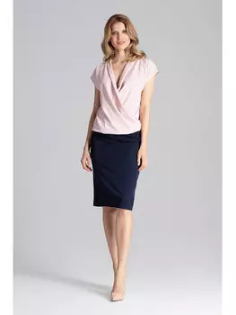 Блузка стандартного кроя Figlfigl, розовый