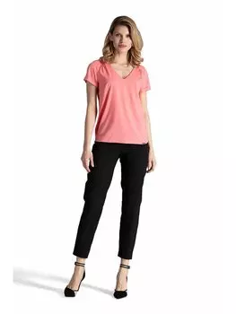 Блузка стандартного кроя Figlfigl, розовый