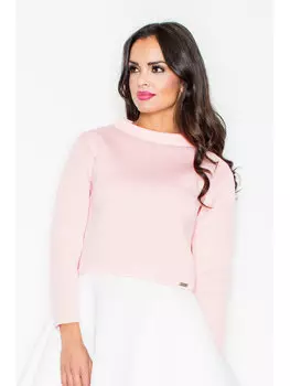 Блузка стандартного кроя Figlfigl, розовый
