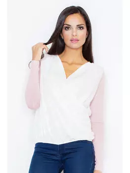 Блузка стандартного кроя Figlfigl, розовый