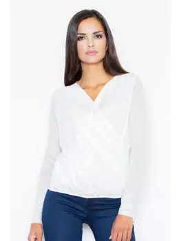 Блузка стандартного кроя Figlfigl, серый