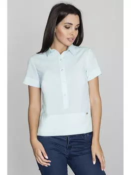 Блузка стандартного кроя Figlfigl, зеленый